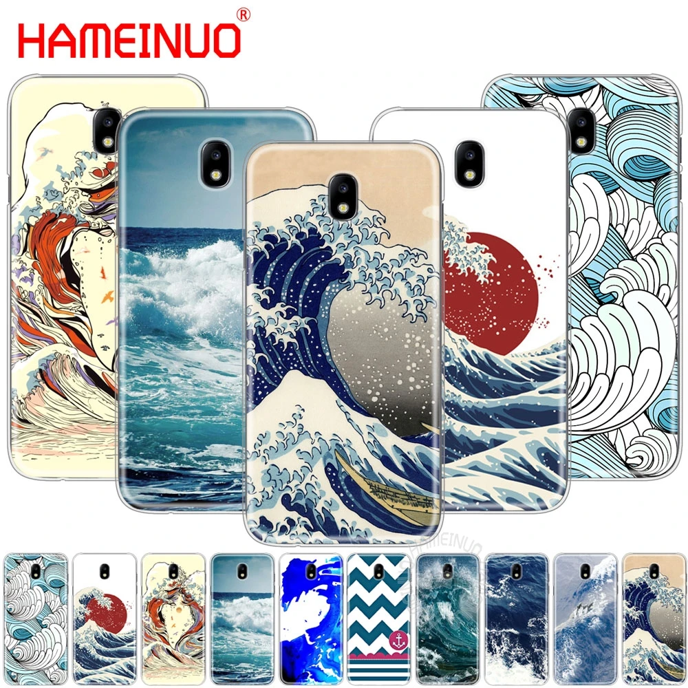 HAMEINUO чехол для телефона с морскими волнами Samsung Galaxy J3 J5 J7 2017 J527 J727 J327 Prime J330 J530 J730 PRO |