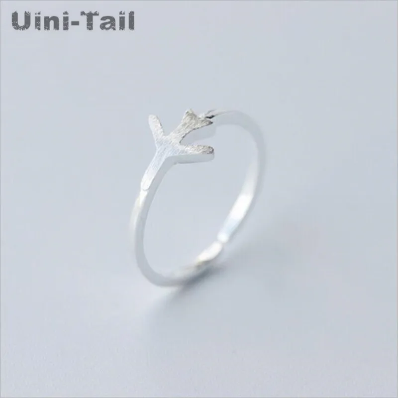

Original design 925 sterling silver cute small aircraft ring wholesale fashion flow high quality ring high-grade silver ring