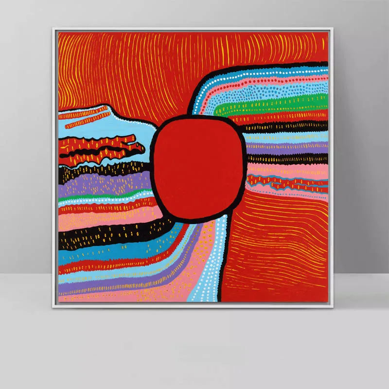 Download Selflessly Art Yayoi Kusama Posters Canvas Painting Print ...