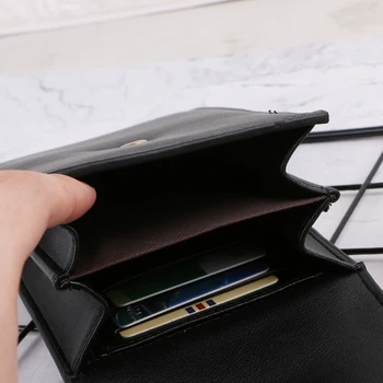 

Retro Women Wallet Purse Leather Coin Cell Phone Mini Crossbody Shoulder Bag