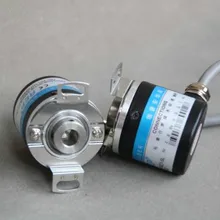 Hollow shaft rotary encoder ZKP3808-2500P/R 2500 pulse 2500 wire ABZ three phase encoder 400p r incremental rotary encoder 400p r ab phase encoder 6mm shaf new