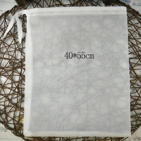 

40*55cm filter bag bucket beer bag Drawstring Brew in a Bag Straining for Homebrew wine hops tea brew stainer