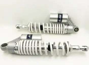 

350mm 8mm Universal Shock Absorbers for Honda /Yamaha / Suzuki / Kawasaki / Dirt bikes / Gokart / ATV / Motorcycle CB750 white