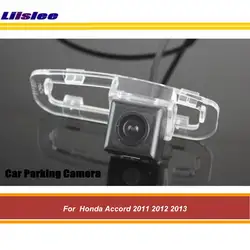 Liislee камера для Honda Accord 2011 2012 2013/заднего вида Парковка Реверсивный камера/ТВ CCD NTSC PAL