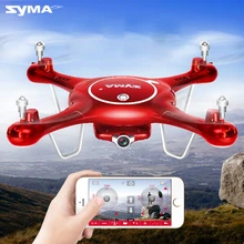 Syma X5UW Дрон WiFi камера HD 720 P передача от первого лица 2,4G 4CH RC вертолет Квадрокоптер Мобильный контроль VS X5SW X5C