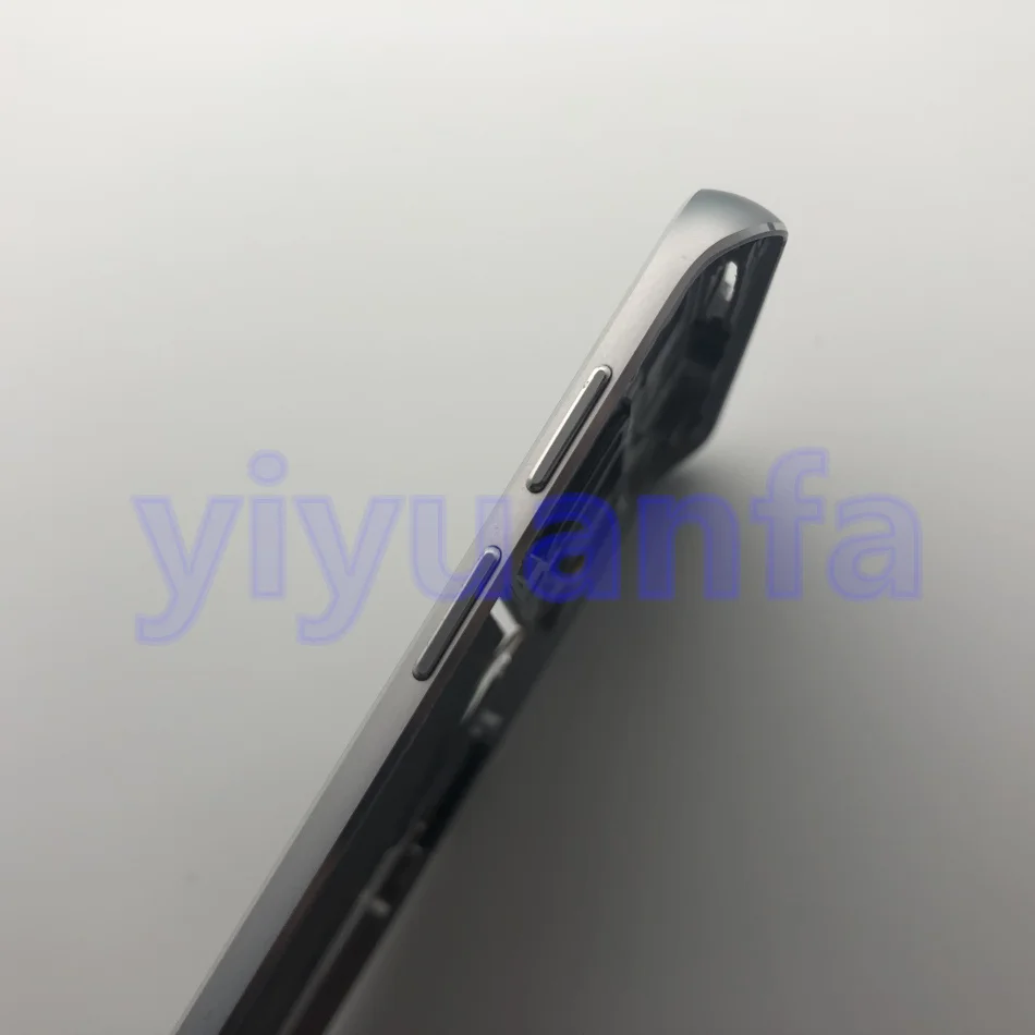 S6 S6 Edge полный корпус чехол для samsung Galaxy S6 G920F S6 Edge G925F G925 крышка батареи+ средняя рамка+ передняя стеклянная линза