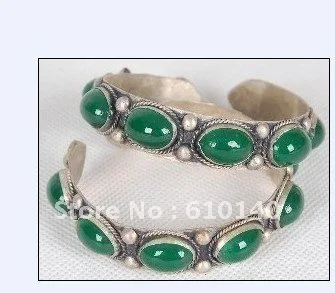 

6PCS tibet green e Bracelet 26--FS