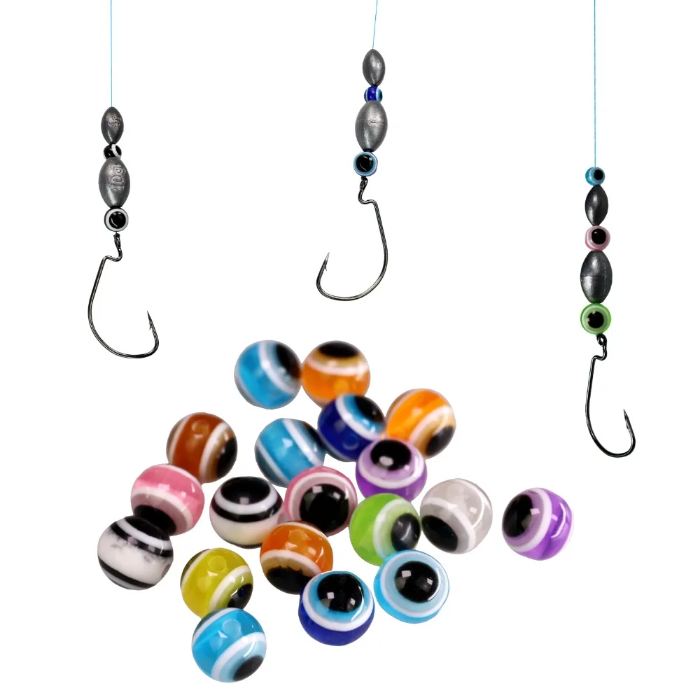 Buy 200 pcs/pack Fishing Beads For Texas Rig And