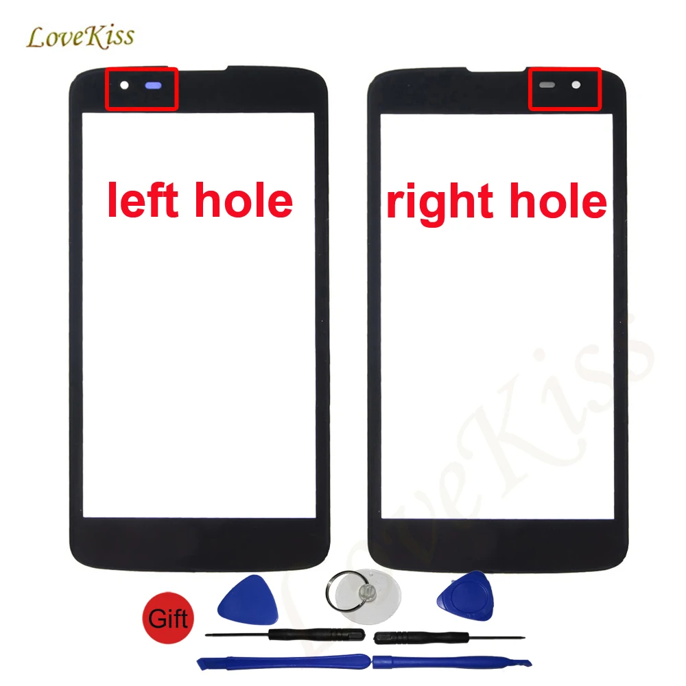 

5" X210 Touch Panel Screen Replacement For LG K7 X210 X210DS Q7 MS330 Tribute 5 LS675 LCD Display Front Glass Cover Lens Tools