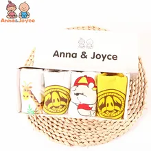 4 шт./лот боксеры с рисунками детское нижнее белье удобные нижнее белье для мальчиков детские трусы-боксеры 3-11Yrs JP-TNM0096