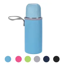 2 шт., Портативная сумка, тканевый термос, чашка, сумка, бутылки для воды, крышка, рукав, переноска, теплая теплоизоляция, бутылка для воды, сумки, прозрачные, J30