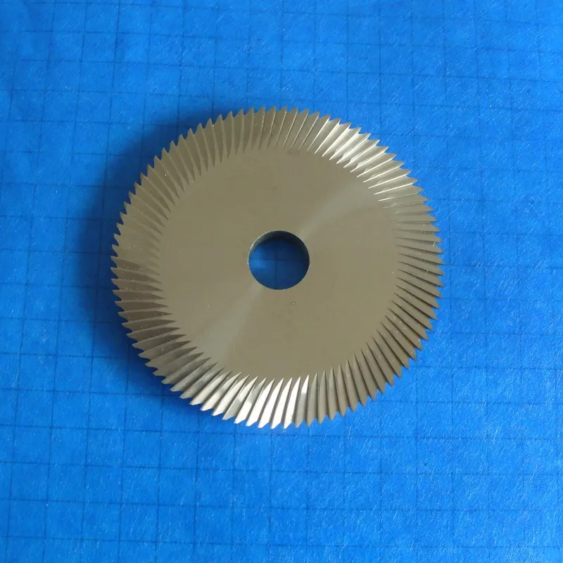 

Original Raise Tungsten R0011B C.C Double-sided Angle Milling cutter Blade for Wenxing Key Machine of 201C,201D,100E1,etc