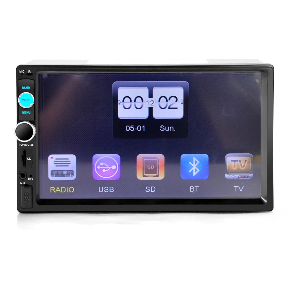 

Universal Bluetooth Car Stereo Audio In-Dash Aux Input Receiver SD/USB MP5 Player