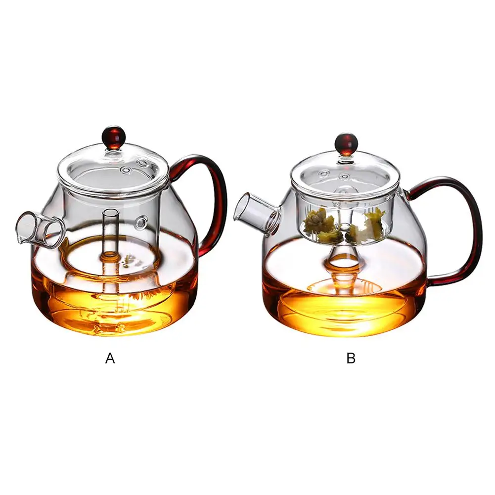 1200ml Large capacity High Borosilicate Glass Teapot With Filter