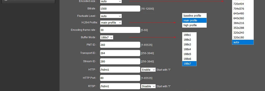 MPEG-4 H.264 HDMI к IP видео поток кодировщик прямая передача HD видео IPTV кодировщик 4 канала HDMI к HTTP RTSP RTMP кодировщик H264