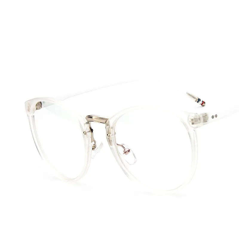 Новые ретро большие очки в круглой оправе женские прозрачные оптические очки компьютерные анти-синие очки Съемные линзы очки