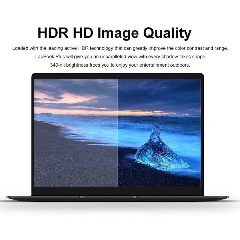 CHUWI оригинальный ноутбук LapBook Plus 15 6 дюймов 4K HD экран Intel X7 Четырехъядерный DDR4 8GB RAM