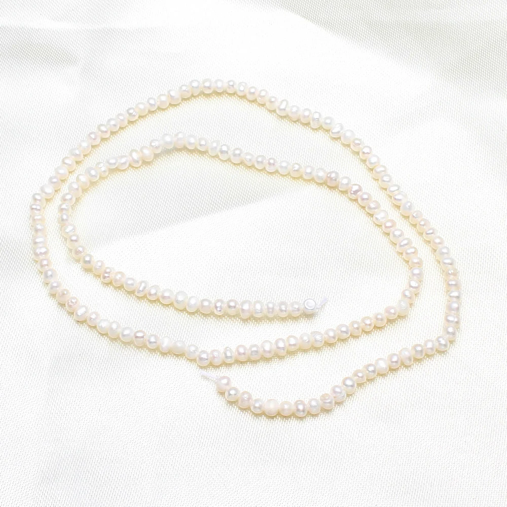 

YYW Baroque Cultured Freshwater Pearl Beads Mom Jewelry natural white 2-3mm Hole:Approx 1mm Sold Per Approx 15.5 Inch Strand