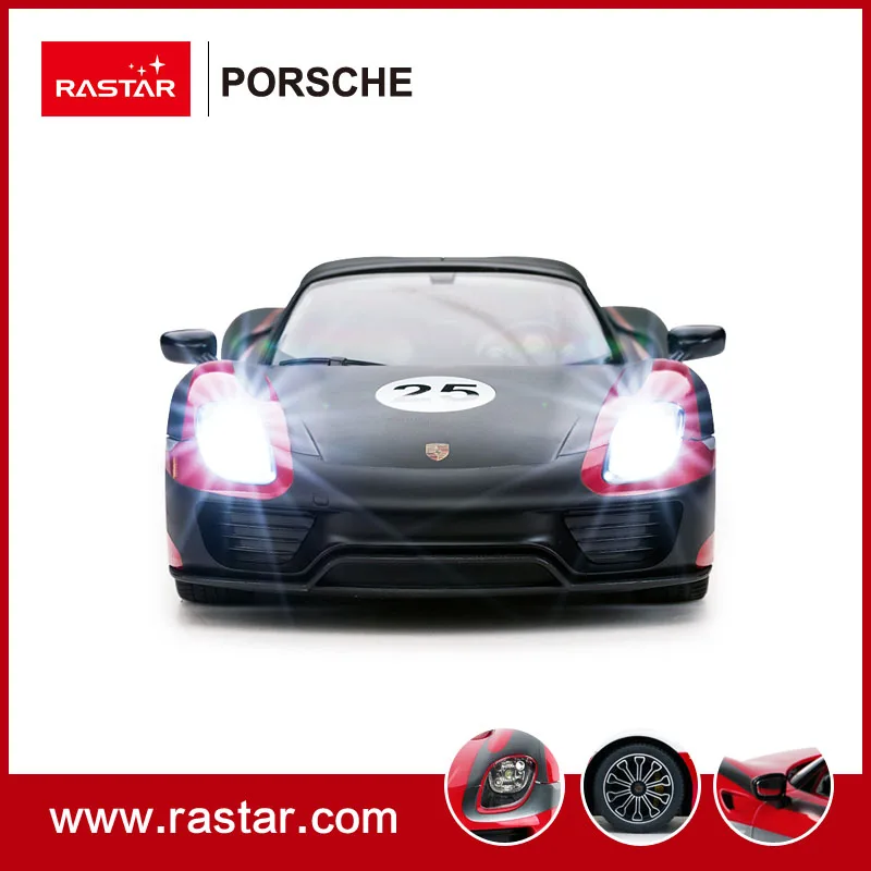 Rastar 1:14 масштаб PORSCHE 918 Spyder Производительность микро RC автомобиль тело игрушка автомобиль с USB зарядное устройство для больших детей 70770