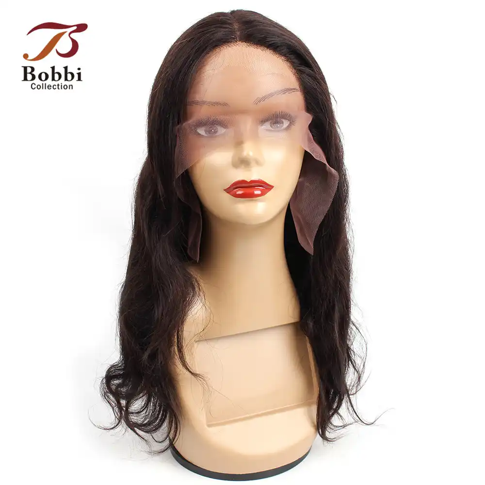 Bobbi Collection T Type Lace Front Human Hair Wigs Pre Plucked Wig
