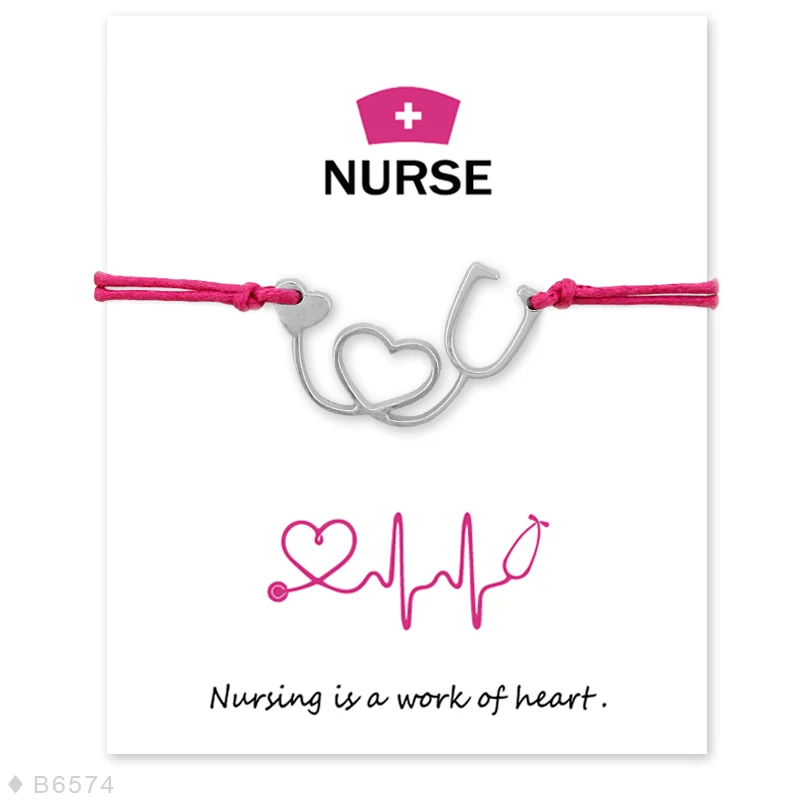 

PTS Physical Therapy OT Occupational Therapy First-aid Case EMT LPN Dental Hygiene Hygienist Stethoscope Nurse Bracelets