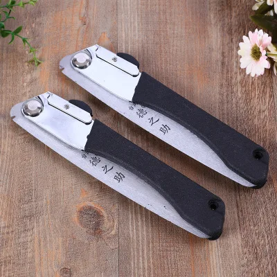 New Portable Home Manual Pruning Hacksaws Garden Folding Trimming Saw Pruning Garden Household Anti-skip Hand Steel Sawing Tool