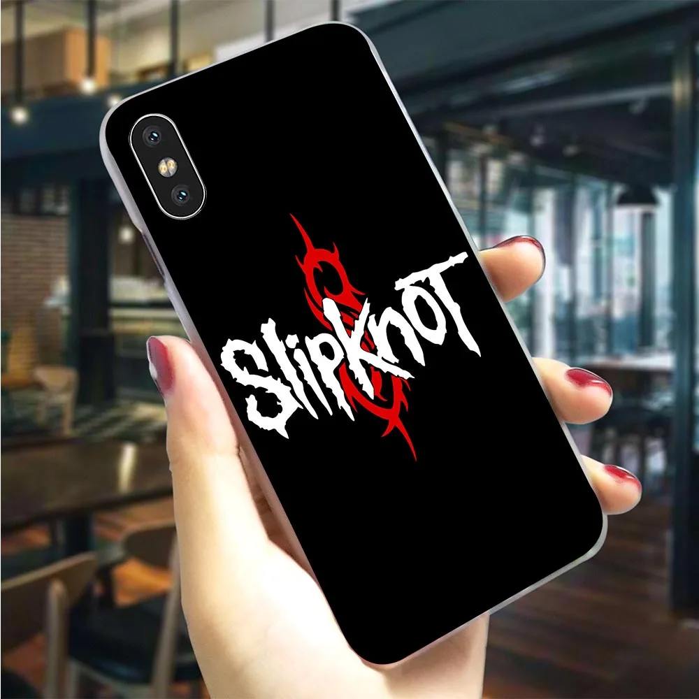 

Plastic Phone Case for iPhone 6 Slipknot Cover for iPhone Xs Max Covers 7 XR X 8 Plus 5 6S 5S SE