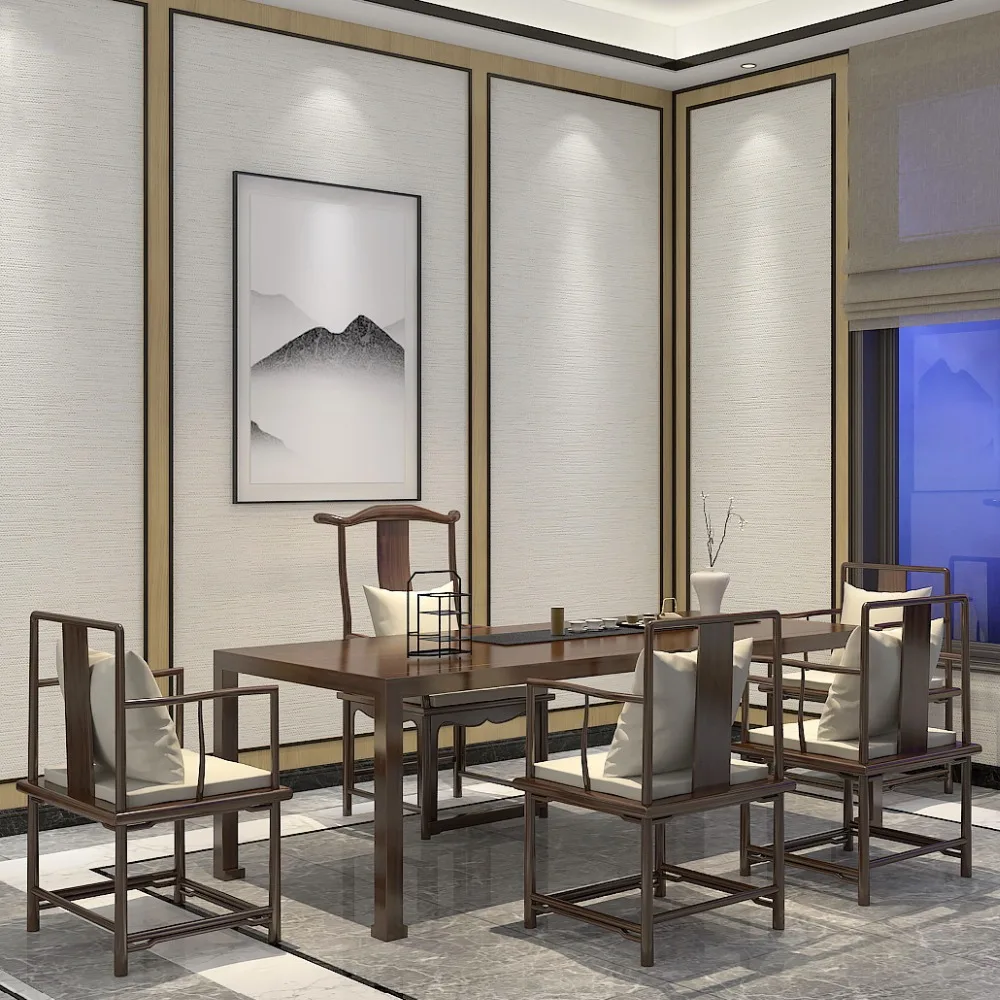 В китайском стиле однотонное деревянный чайный столик простой стол стул Комбинации Ретро деревянная мебель настраиваемые квадратный обеденный Ta
