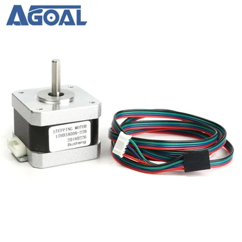 

3D Printer High Torque 17 Stepper Motor 300mN 1.5A 2-phase 4-wire