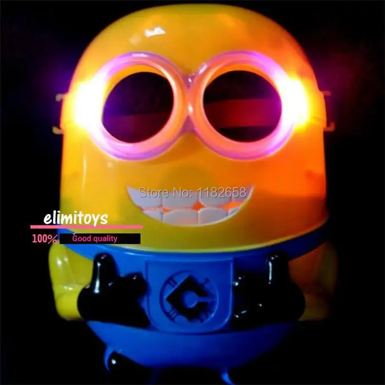 New design Kids Novelty Cartoon Toy Pegman LED Mas...