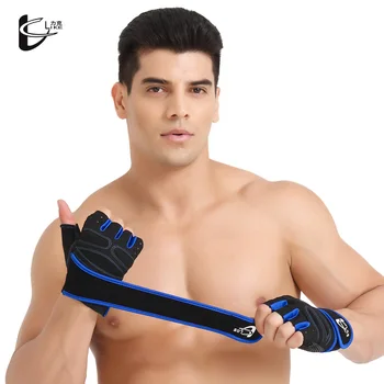 

Men's Half Finger Boxing Gloves Non Slip Gym Fitness Gloves Dumbbell Sports Bodybuilding Weight Lifting Gloves
