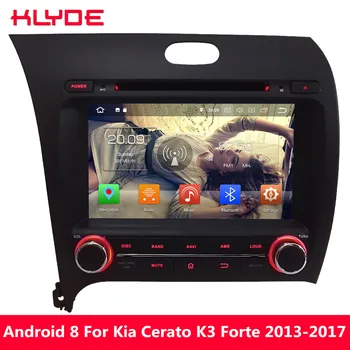 

KLYDE 8" 4G WIFI Android 8.0 Octa Core 4GB RAM 32GB ROM Car DVD Multimedia Player Radio Stereo For Kia K3 Forte Cerato 2013-2017