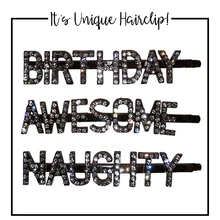 Персонализированные заколки для волос настраиваемый зажим для волос под заказ имя зажим для волос на заказ заколки для волос горный хрусталь заколка для волос название украшения для волос