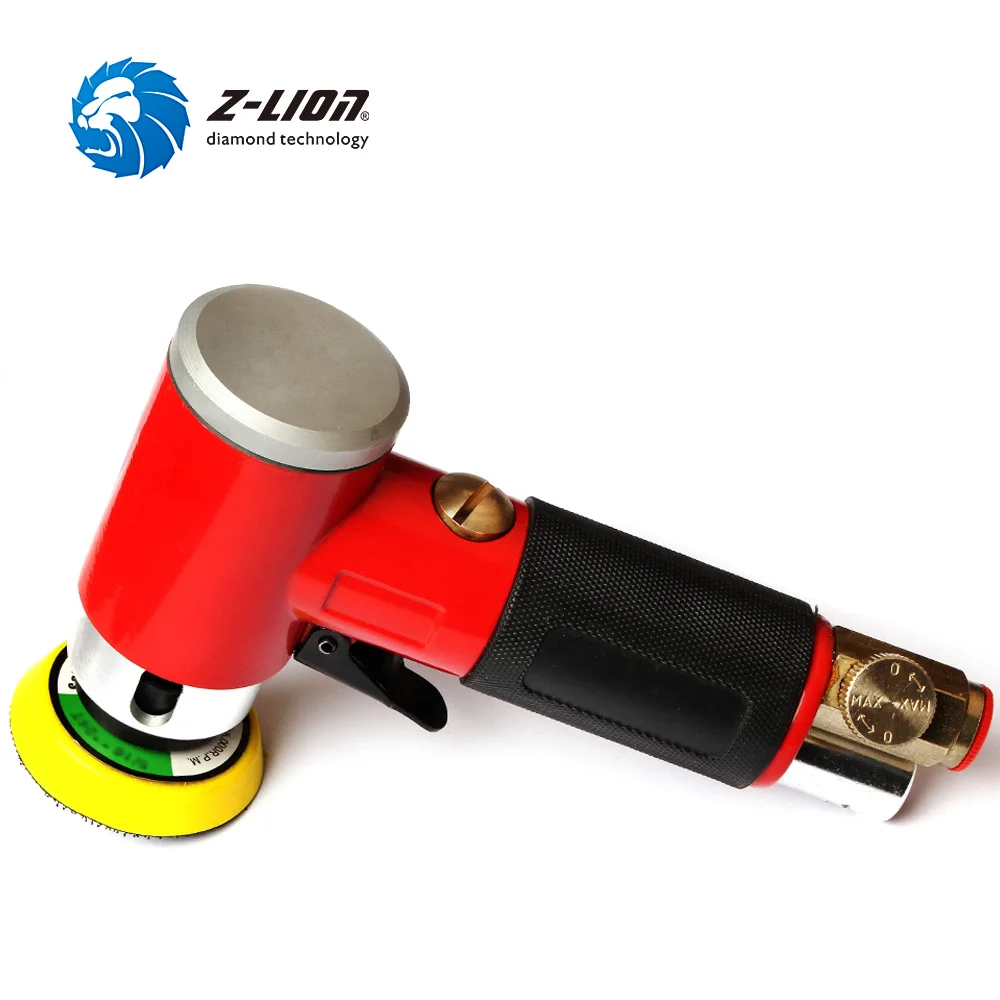 

Z-LION M6 Thread Pneumatic Sander Random Orbital Eccentric Dual Action Air Polisher Sander Grinding Machine With 2" Backing pad