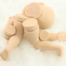 Редкая Ограниченная серия, цельная силиконовая кукла-Реборн, комплект не готовой продукции, Реалистичная кукла для новорожденных