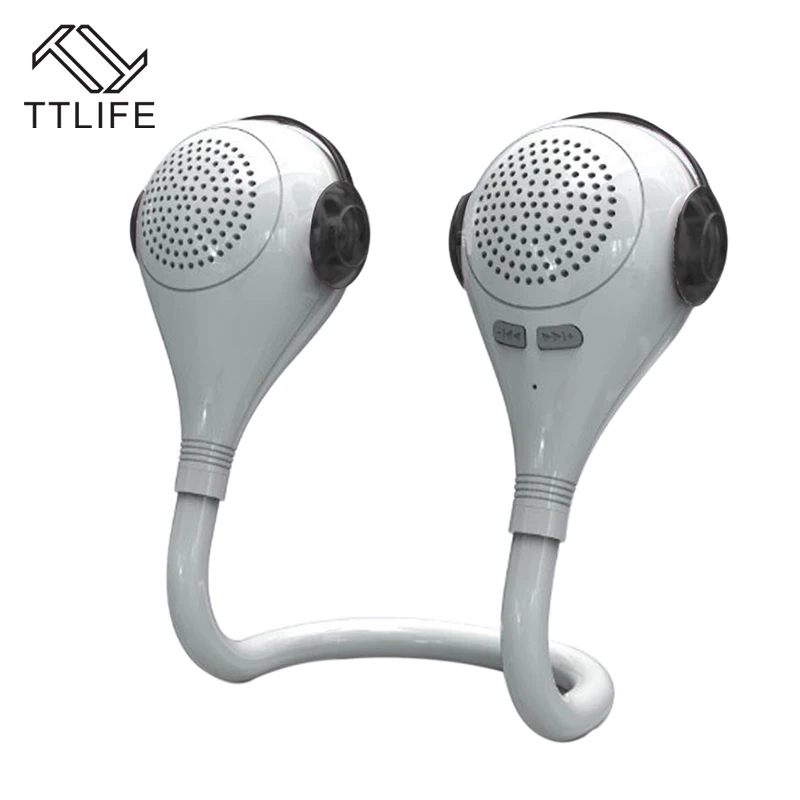 The New Wearable Bluetooth Speaker Stereo Hands-free Foldable Speaker Wireless Audio Player Music Player for Outdoor Sports bluetooth-music-player