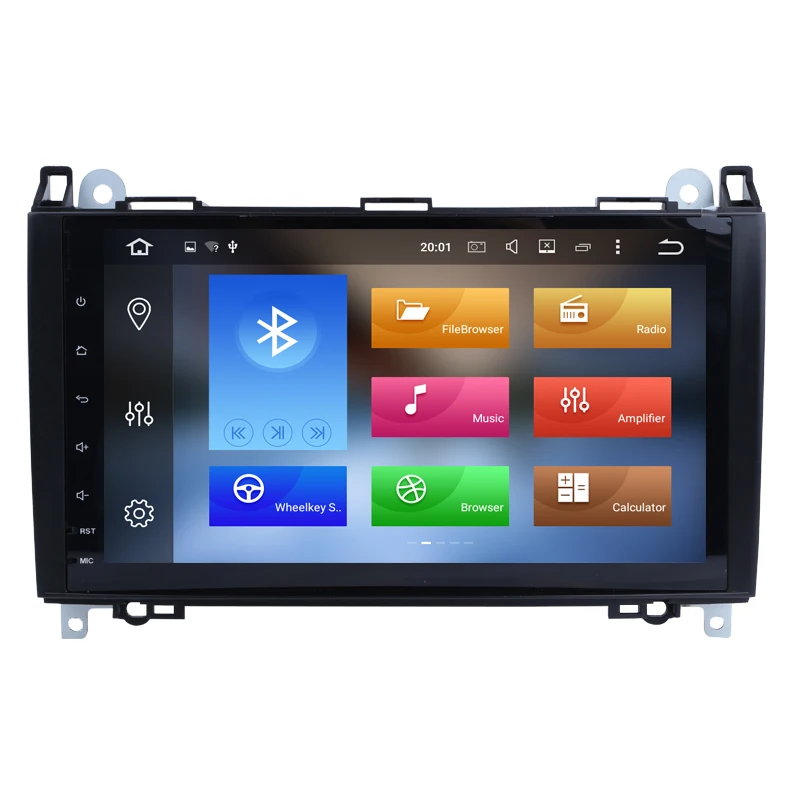 Cheap IPS New 9" Android 8.0 Car Stereo Head Unit GPS auto Radio For Mercedes Benz B200 W169 A160 Viano Vito 3G WIFI Touch Screen 2
