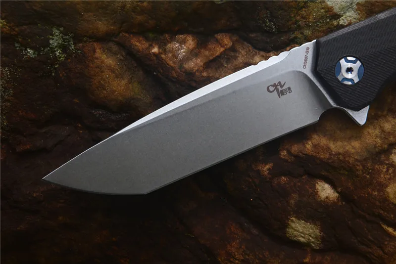 Tanie CH3507 G10 uchwyt składany nóż D2 ostrze łożysko kulkowe podkładka Flipper scyzoryk z klipsem