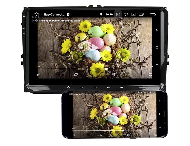 volkswagen android 8.0 head unit autoradio 4