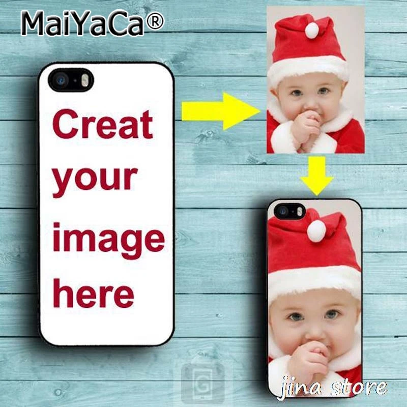 

MaiYaCa Create Your Own Custom Personalized Phone Cover For iPhone 5 6 6s 7 8 plus 11 pro X XR XS max SamsungS7 edge S8 S9 S10