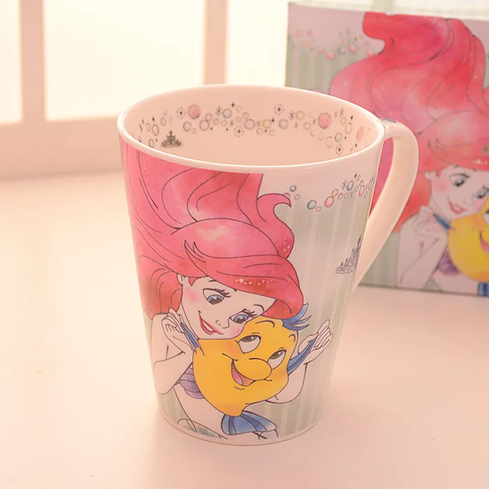 The Little Mermaid Mug Flounder Ceramic Mug mug Coffee Mug Cup Birthday