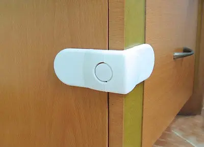 طفل باب الثلاجة لخزانة ملابس بأدراج قفل أمان للأطفال طفل رضيع