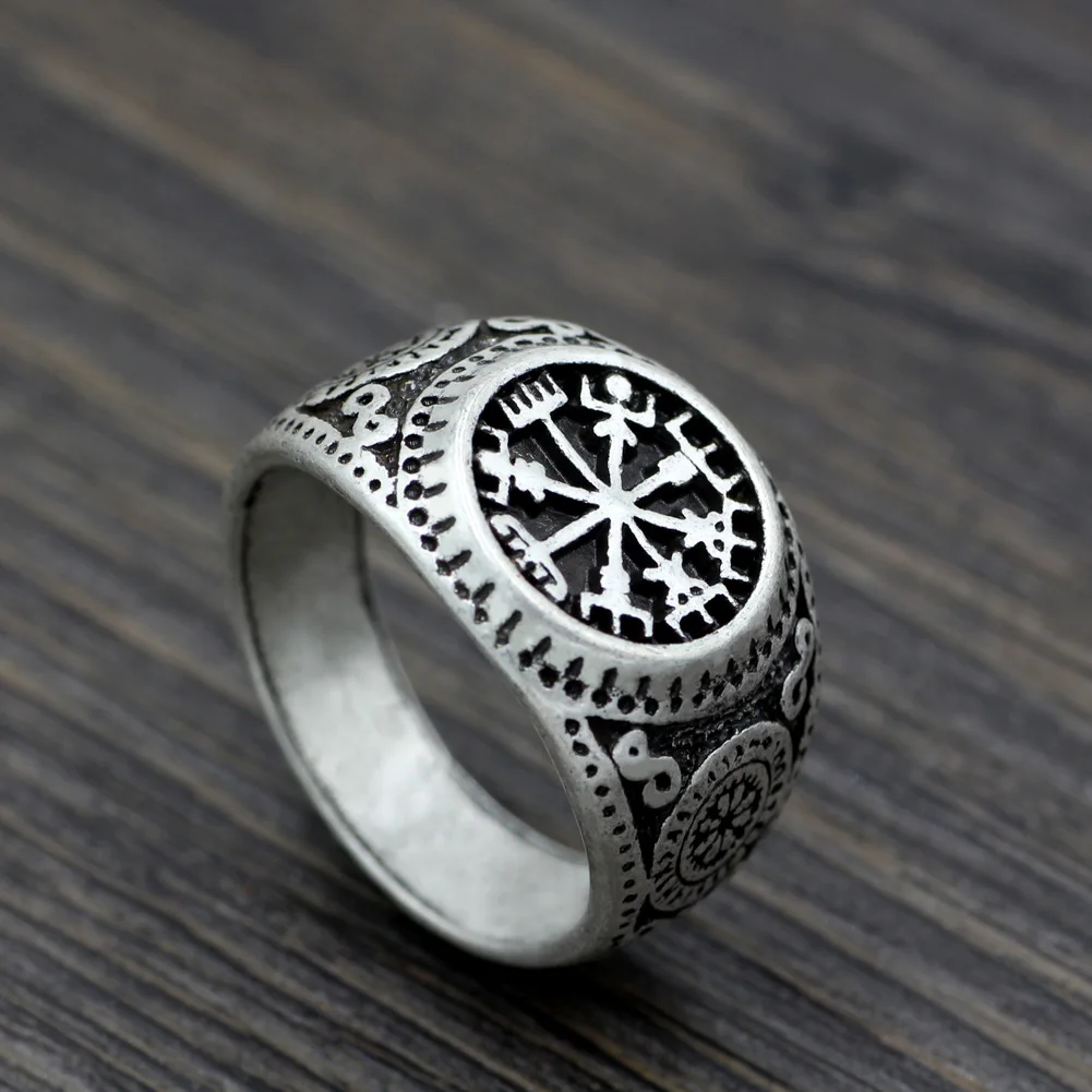 men nordic pagan triskele helm of awe aegishjalmur futhark viking magic stave runic amulet ring size - Pagan Wedding Rings men nordic pagan triskele helm of awe aegishjalmur futhark viking magic stave runic amulet ring size - Pagan Wedding Rings