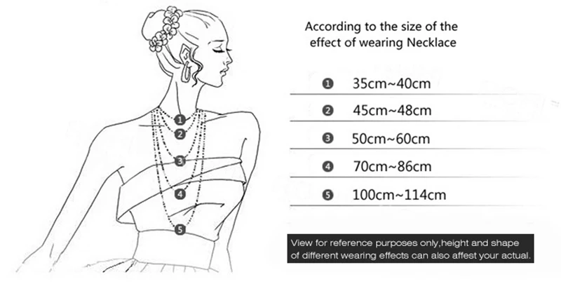 necklace size