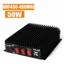 UHF Amplifier DHL E-EMS 450-460MHz Portable Radio Power FM Amplifier For Two Way Handheld Radio Walkie Talkie