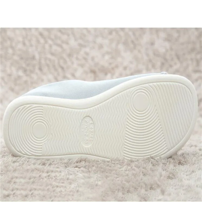 Xiaomi one cloud Suede home cotton slippers Removable insole Soft Comfortable Winter Non-slip Sole Light-weight Slippers unisex (4)