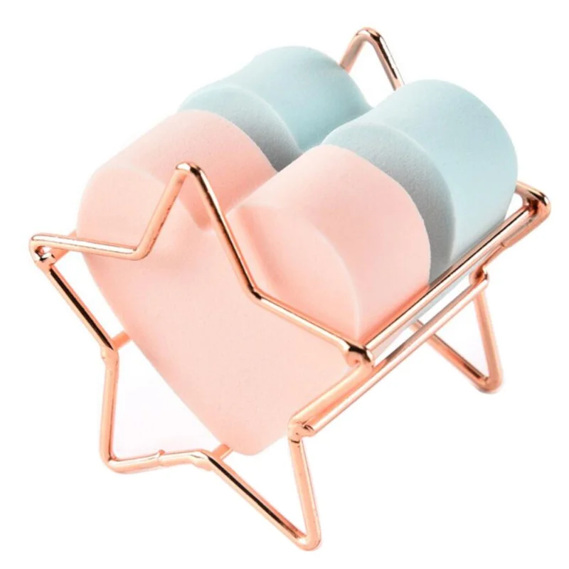 Горячая 1 шт. лицо держатель спонжа для макияжа Puff Дисплей Стенд сушилка держатель стойки макияж инструменты для сушки сцены