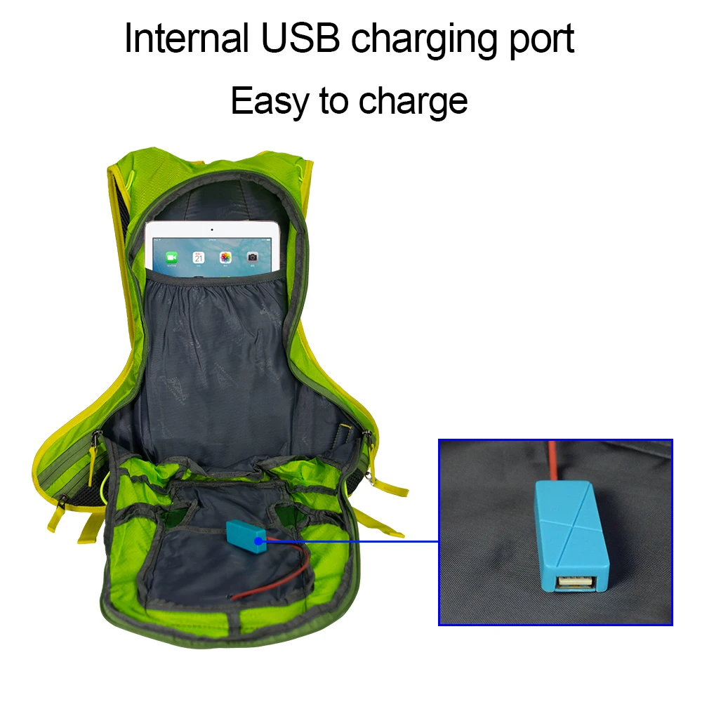Xinpuguang 6 Вт 6 в USB Зеленый Рюкзак с солнечной панелью батарея power Bank зарядное устройство для смартфона открытый кемпинг альпинизм путешествия Туризм