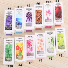 Горячая 1 шт. 10 мл водорастворимое ароматизированное масло натуральные растения ароматический аромат эфирное масло СПА Ароматерапия де-стресс Релакс