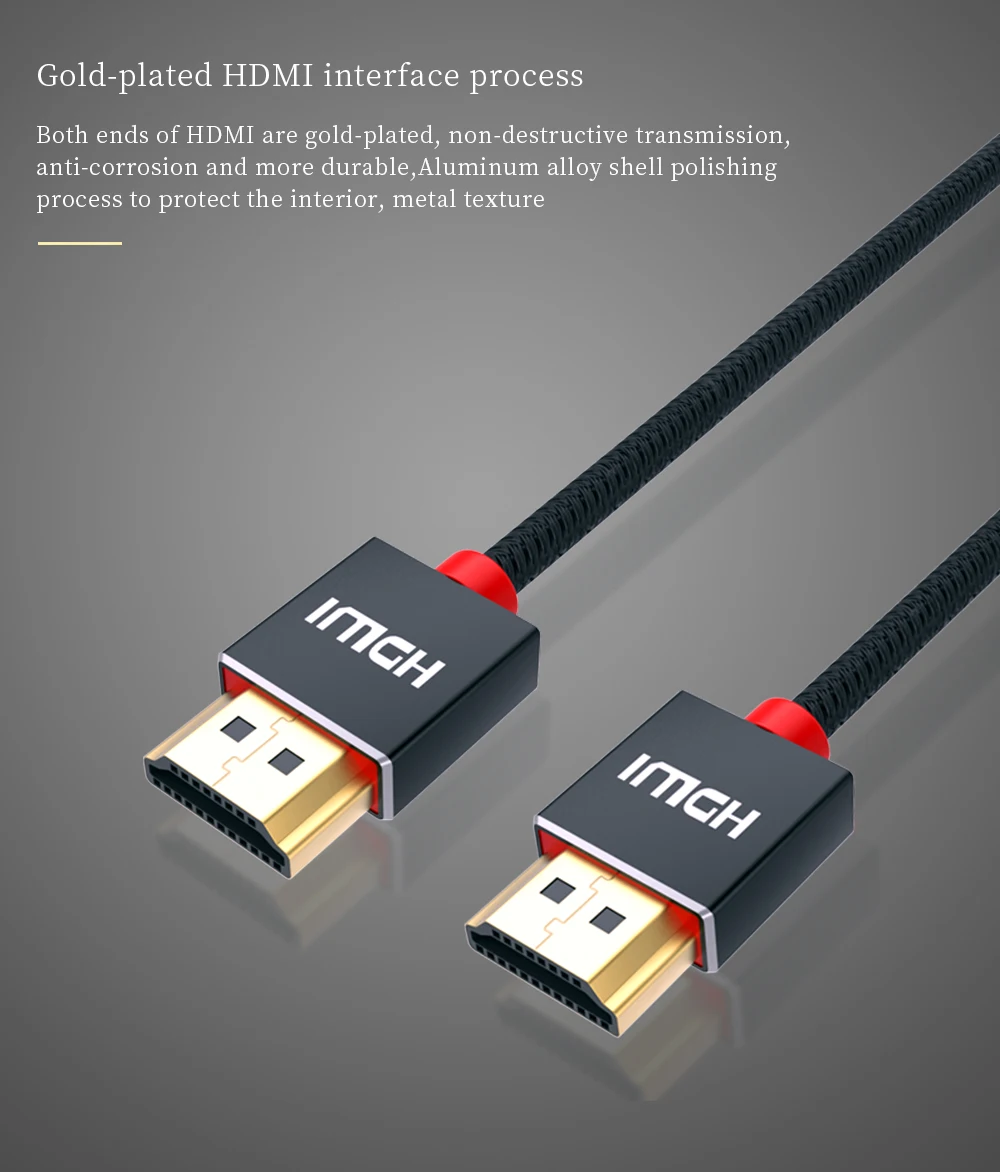 HDMI кабели Male-Male HD 1080P 3D Высокоскоростной Позолоченный разъем для Xiaomi проектор PS4 ТВ HD lcd HD tv xbox 360 ps3